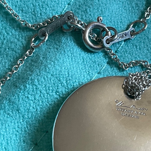 Authentic Tiffany Elsa Peretti Large Round pendant - Picture 9 of 13